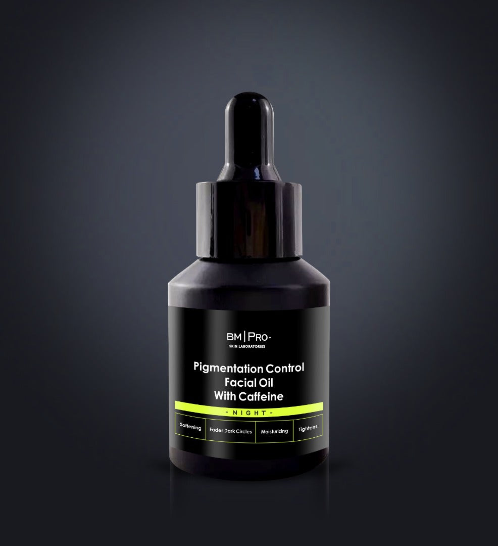 Pigmentation Control facial oil with caffeine. NIGHT